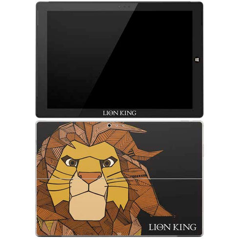 Disney The Lion King Mosaic Simba Art Surface Pro 3 Skin